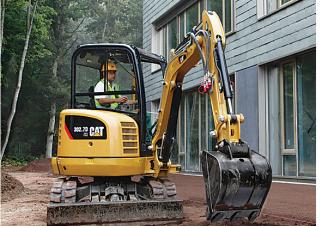Міні-екскаватори Caterpillar 302.7D CR