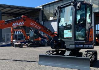 Міні-екскаватори Atlas Kompakt AC 35UF