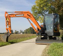 Міні-екскаватори Doosan DX 60 R