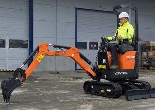 Міні-екскаватори Doosan DX10Z