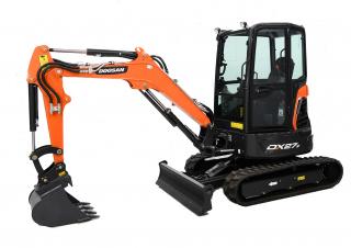 Міні-екскаватори Doosan DX27Z-7