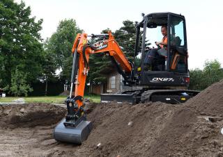 Міні-екскаватори Doosan DX27Z-7
