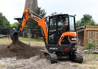 Міні-екскаватори Doosan DX27Z-7