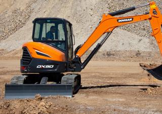 Міні-екскаватори Doosan DX50-5K