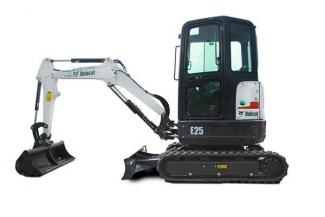 Міні-екскаватори Bobcat E25