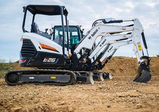 Міні-екскаватори Bobcat E26