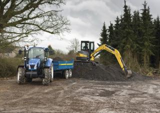 Міні-екскаватори New Holland E50B SR