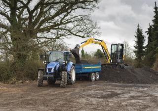 Міні-екскаватори New Holland E50B SR
