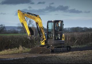 Міні-екскаватори New Holland E50B SR
