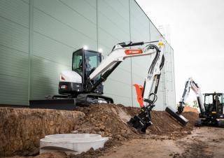 Міні-екскаватори Bobcat E55z