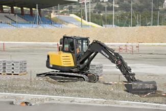 Міні-екскаватори Volvo EC55C