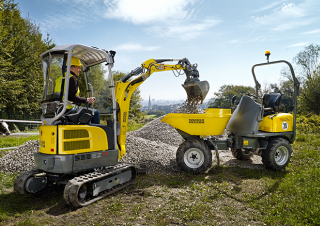 Міні-екскаватори Wacker Neuson EZ17
