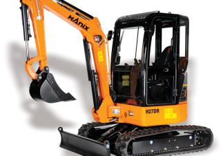 Міні-екскаватори Hanix H27DR Long