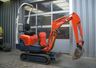 Міні-екскаватори Kubota K008α