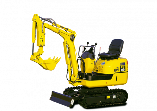 Міні-екскаватори Komatsu PC09-1