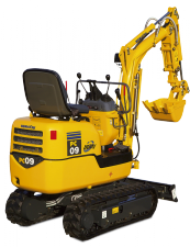 Міні-екскаватори Komatsu PC09-1 STD