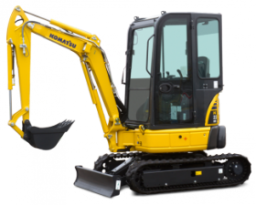 Міні-екскаватори Komatsu PC22MR-3
