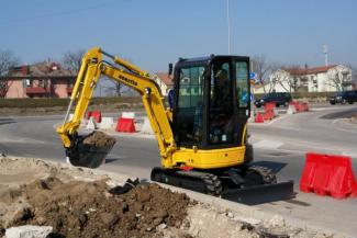 Міні-екскаватори Komatsu PC26MR-3