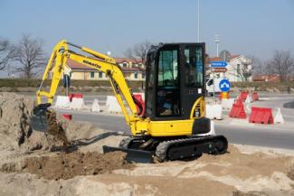 Міні-екскаватори Komatsu PC26MR-3
