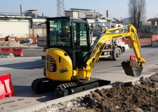 Міні-екскаватори Komatsu PC26MR-3