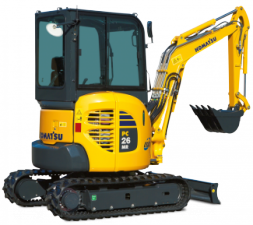 Міні-екскаватори Komatsu PC26MR-3