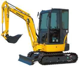Міні-екскаватори Komatsu PC26MR-3