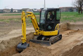 Міні-екскаватори Komatsu PC30MR-2