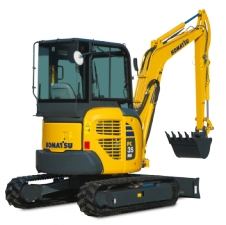 Міні-екскаватори Komatsu PC35MR-3