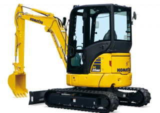 Міні-екскаватори Komatsu PC35MR-5