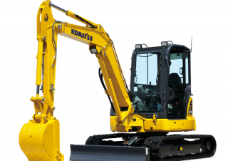 Міні-екскаватори Komatsu PC55MR-5E0