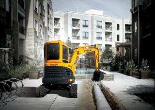 Міні-екскаватори Hyundai R35Z-9A