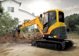 Міні-екскаватори Hyundai R35Z-9A