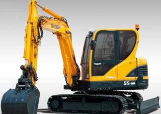 Міні-екскаватори Hyundai R55-9A
