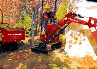 Міні-екскаватори Yanmar SV08-1C