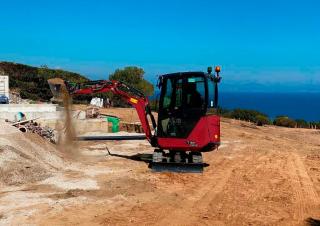 Міні-екскаватори Yanmar SV15VT