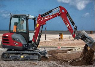 Міні-екскаватори Yanmar SV26