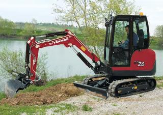 Міні-екскаватори Yanmar SV26
