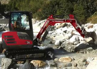 Міні-екскаватори Yanmar SV26