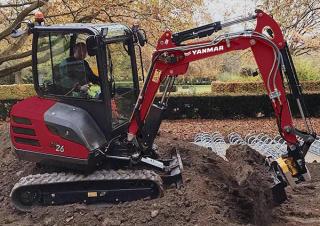 Міні-екскаватори Yanmar SV26