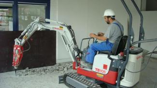 Міні-екскаватори Takeuchi TB 108 Hybrid