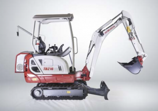 Міні-екскаватори Takeuchi TB 216 Hybrid