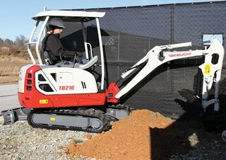 Міні-екскаватори Takeuchi TB 216 