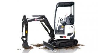 Міні-екскаватори Terex TC 15