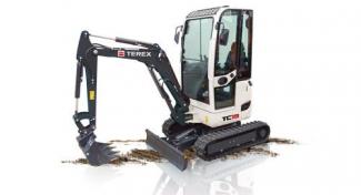Міні-екскаватори Terex TC 19 Z