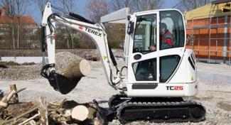 Міні-екскаватори Terex TC 25
