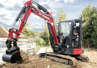 Міні-екскаватори Yanmar ViO38-7