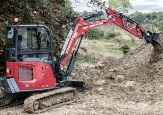 Міні-екскаватори Yanmar ViO38-7