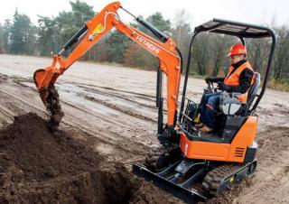 Міні-екскаватори Hitachi ZX17U-5
