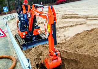Міні-екскаватори Hitachi ZX17U-5