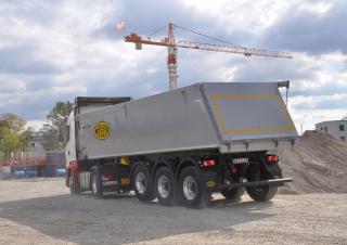 причепи Напівпричепи для самоскидів Meiller MHKA44.3-N